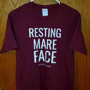 Resting Mare Face T-shirt